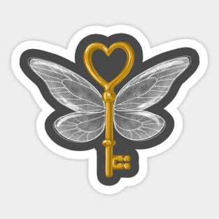 flying key Sticker